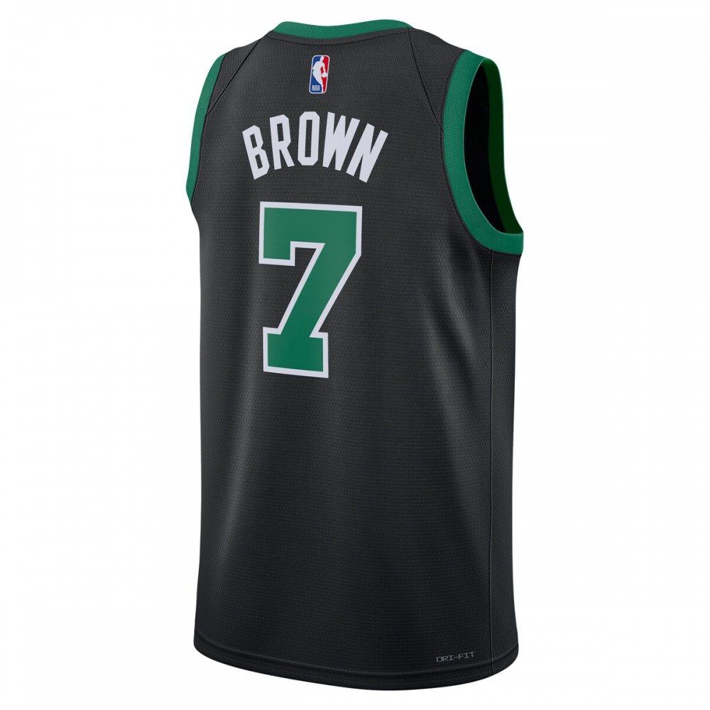 Jaylen Brown Boston Celtics Jordan Brand 2022/23 Statement Edition Swingman Jersey - Black-Pro Kit Vault | Brand New 26/27 Sports Jerseys